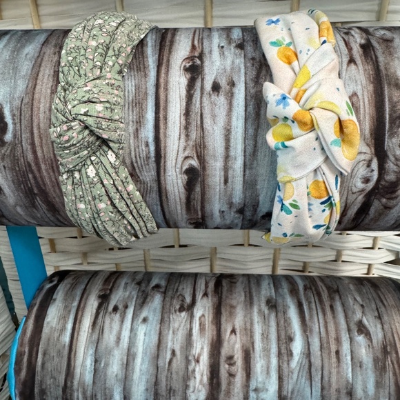 Lot of 2 custom, handmade, knotted headbands - Picture 2 of 9